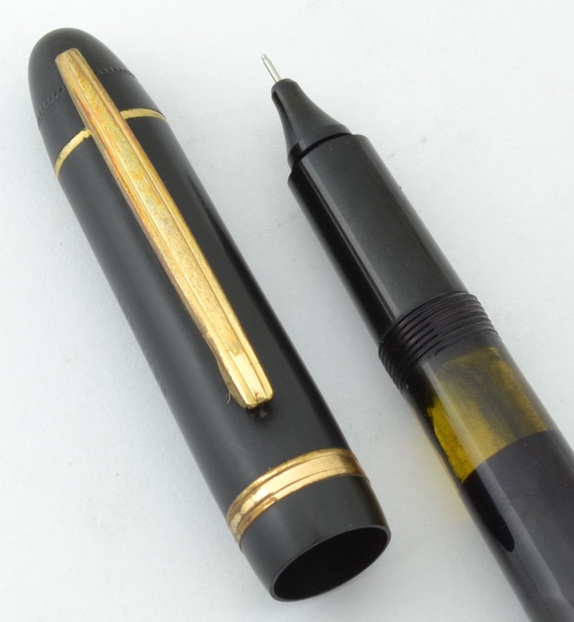 Koh I Noor Rapidograph Stylus Fountain Pen - 1930s-40s, Early Hard Rubber  Version (Very Nice) - Peyton Street Pens
